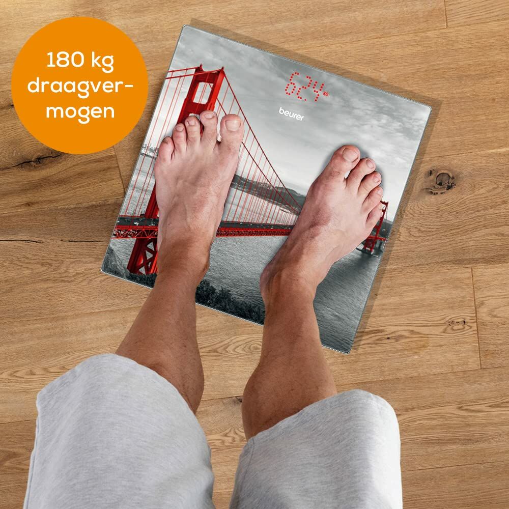 Digital badevægt "SAN FRANC" (180 kg.)