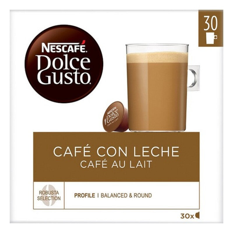 Kaffekapsler Au Lait Nescafé Dolce Gusto (30 stk)