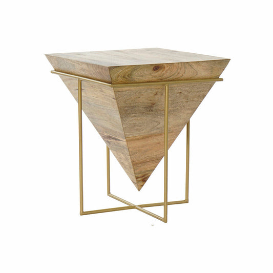 Side table DKD Home Decor Metal Mango wood (40 x 40 x 45 cm)