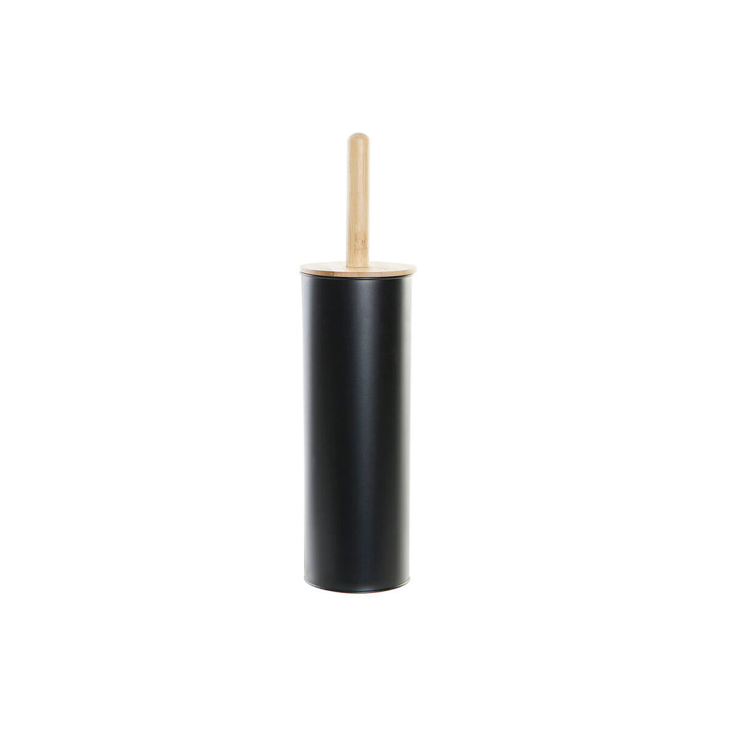 Toiletbørste "DKD Home Decor" Black  Bamboo Scandi