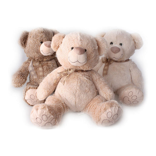 Teddy Bear DKD Home Decor 42 x 45 x 45 cm Beige Brown White Bear (3