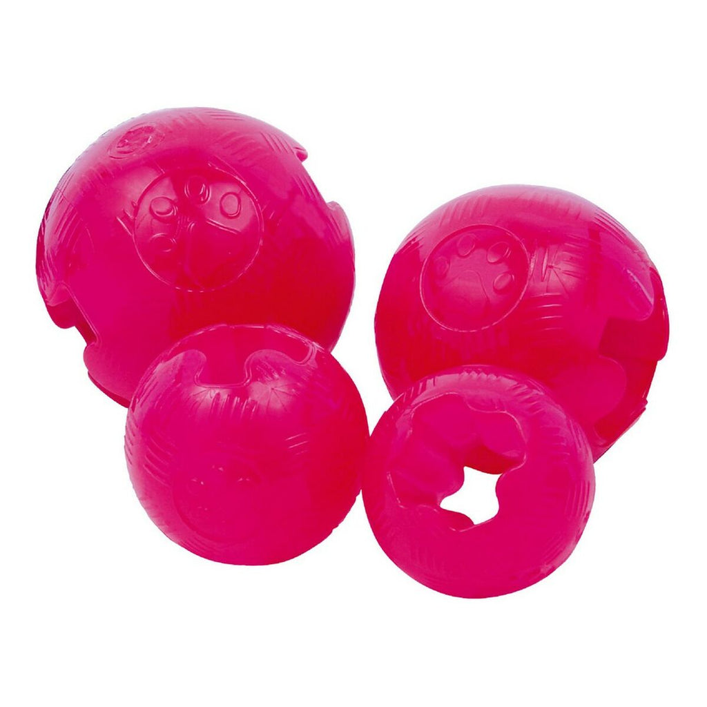 Bolde til hunde "TPR Pink" (6,5 cm)