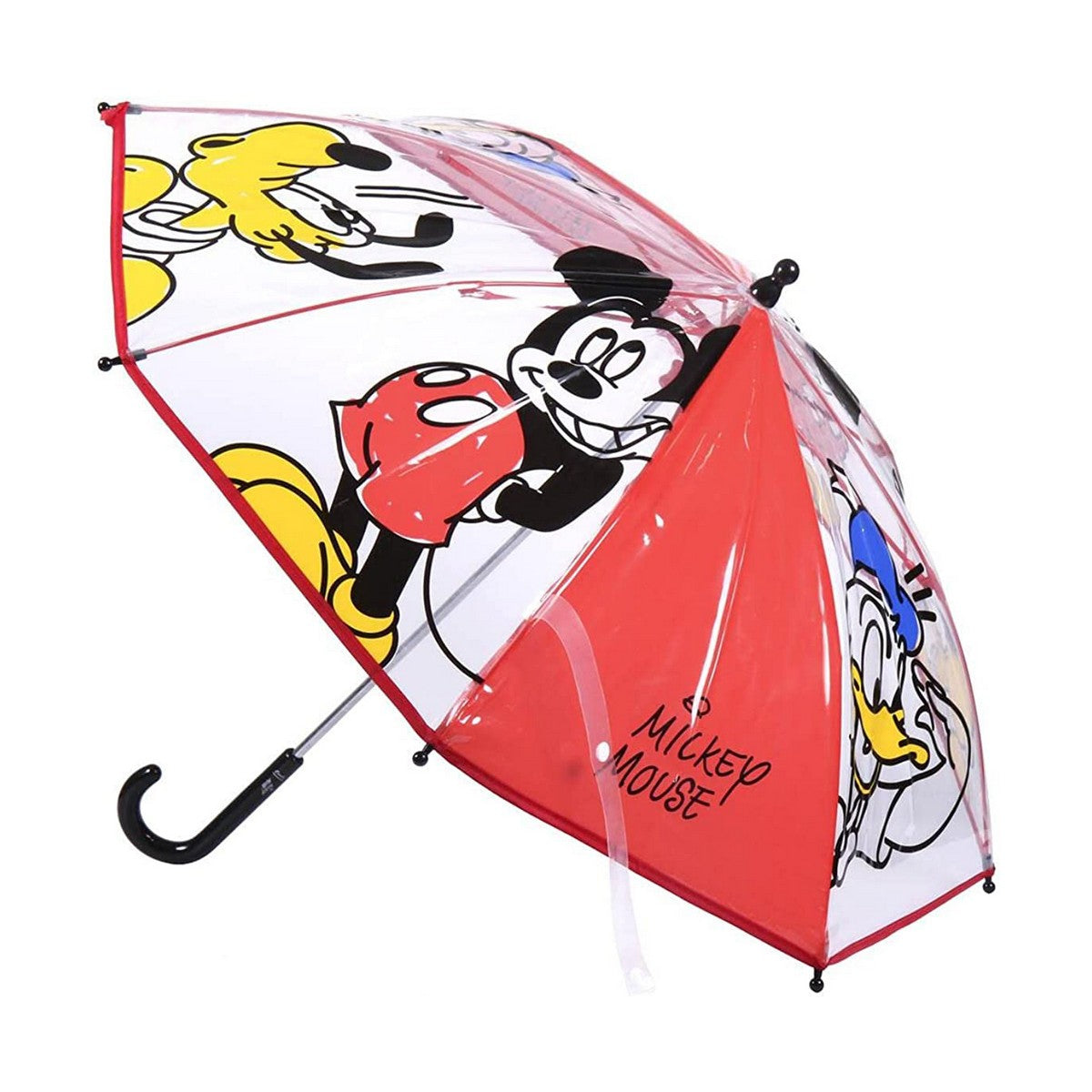 Umbrella Mickey Mouse Red (Ø 66 cm)