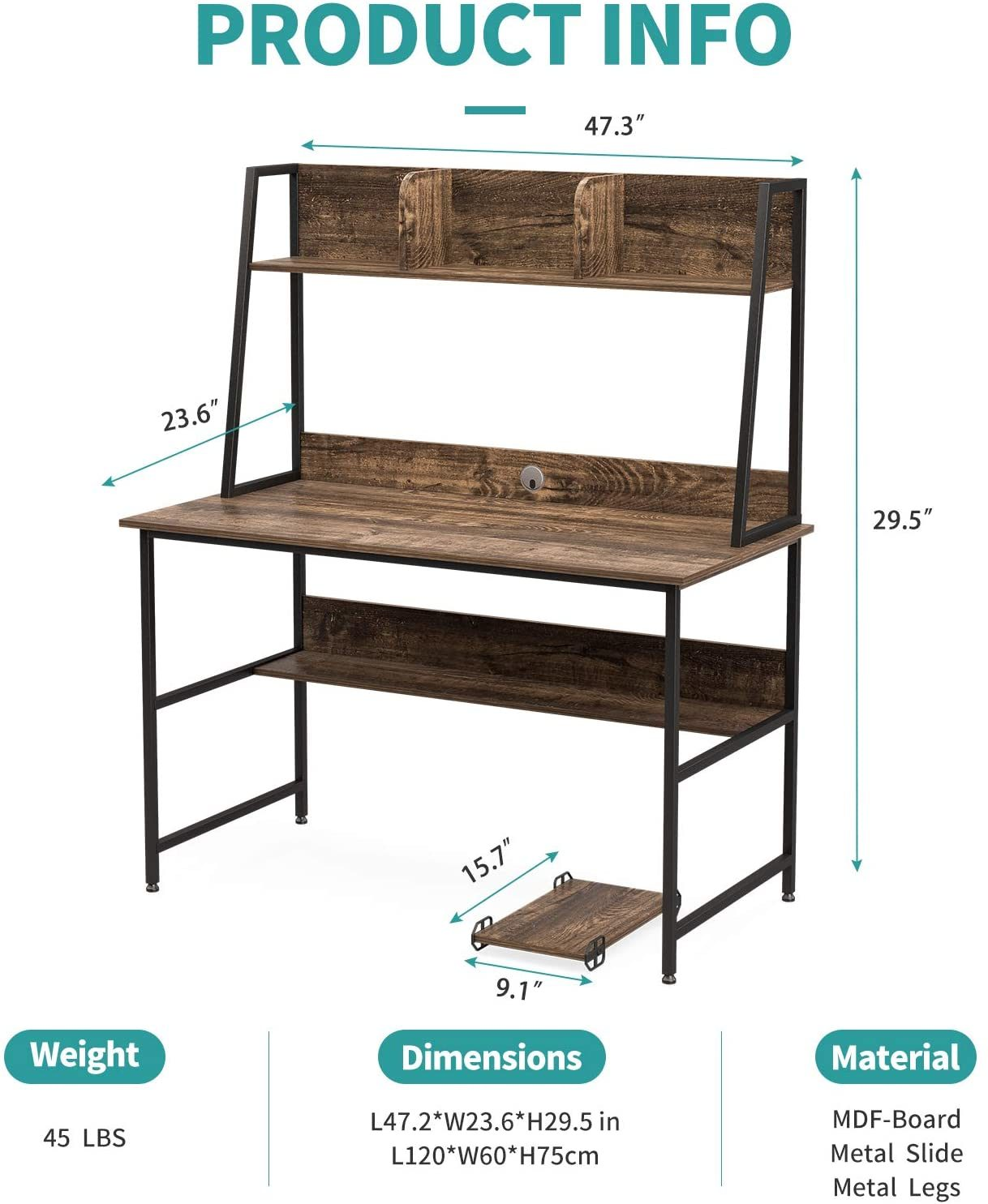 "Robust" skrivebord